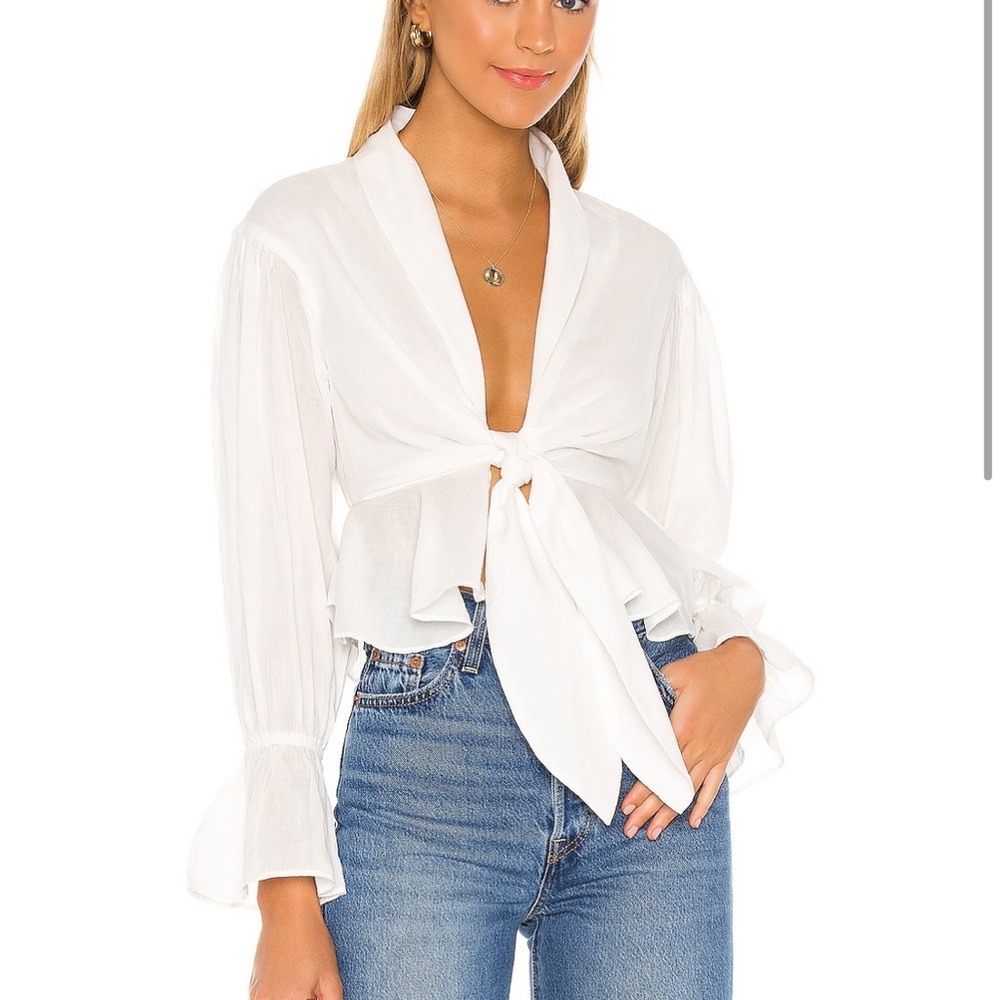 Revolve lovers and friends ash top